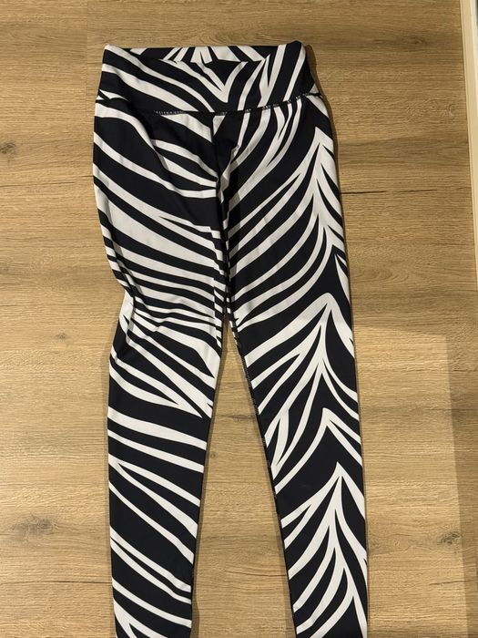 Спортивні лосини і топ в рубчик