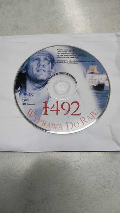 1492. Wyprawa do raju. Dvd. Brak opakowania