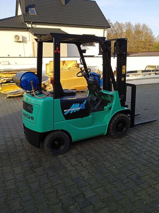 Wózek widłowy 15 MITSUBISHI 2004r Krępica • OLX.pl