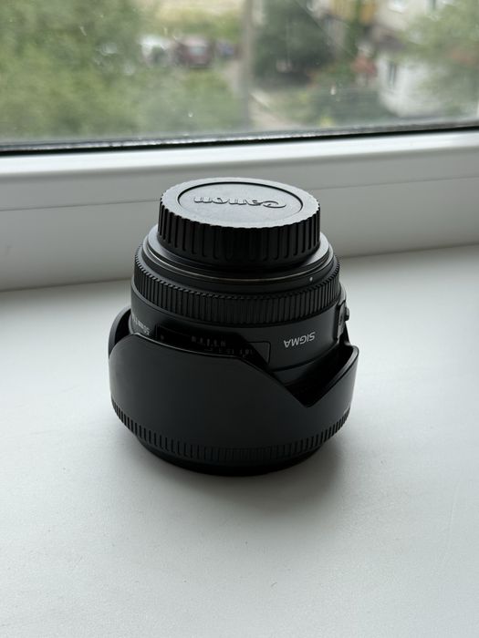 Обʼєктив sigma 50mm 1.4 ex dg hsm для canon
