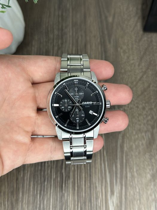 З гарантією / Новий оригінальний годинник Casio MTP-E510D