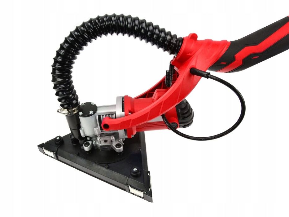 SZLIFIERKA do gipsu gładzi ŻYRAFA 1500W + trójkąt + LED + PAPIER 239