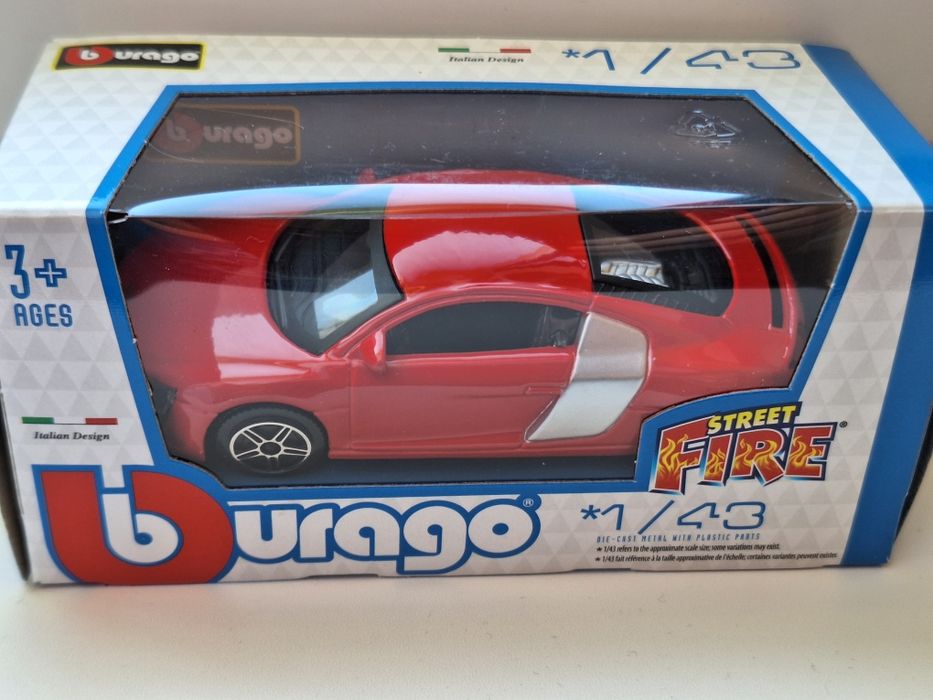 Audi R8 Bburago 1/43