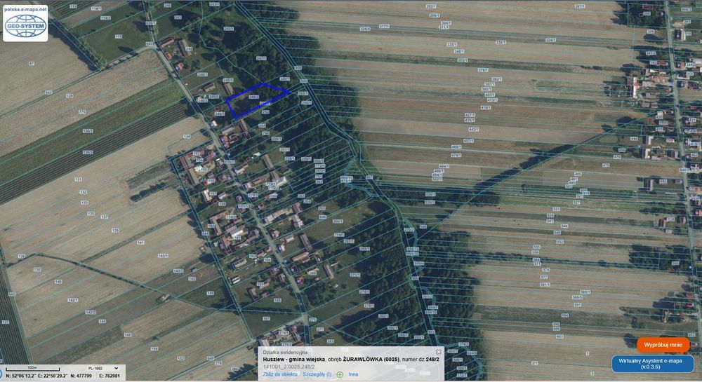 Działka Żurawłówka