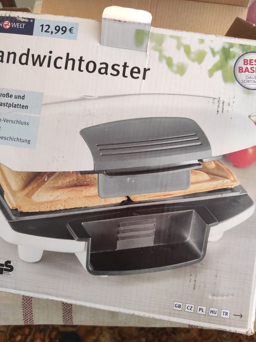 Електро бутербродниця гриль вафельниця igen welt FS 3328