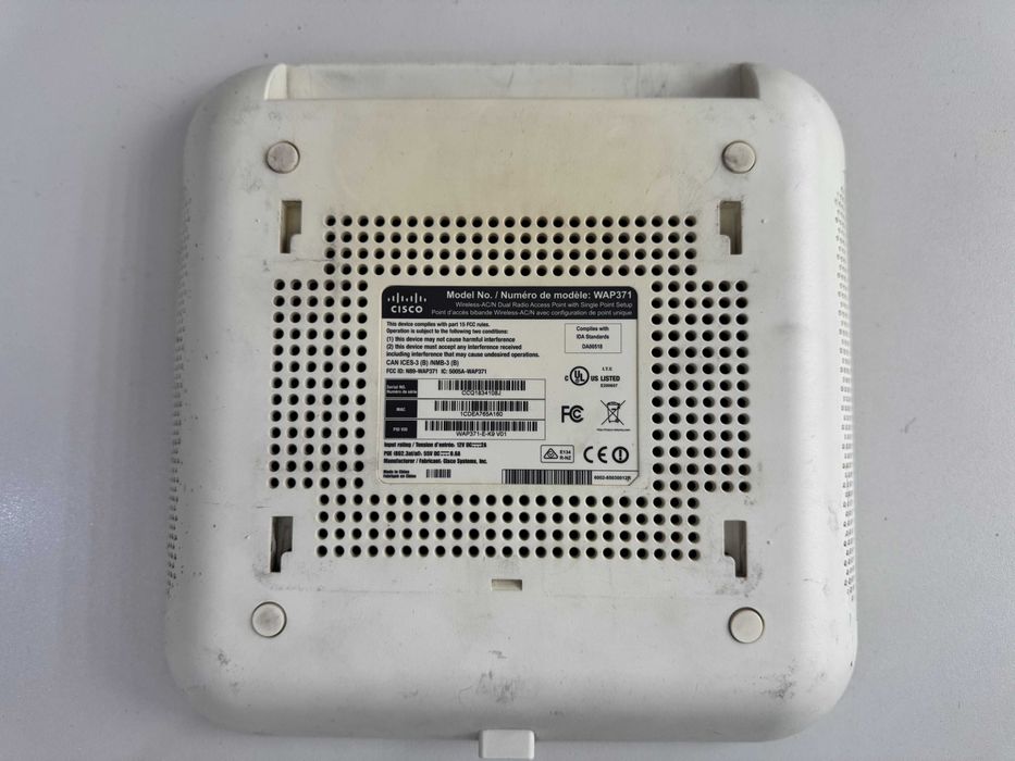 Cisco WAP371 Access Point Dual Band