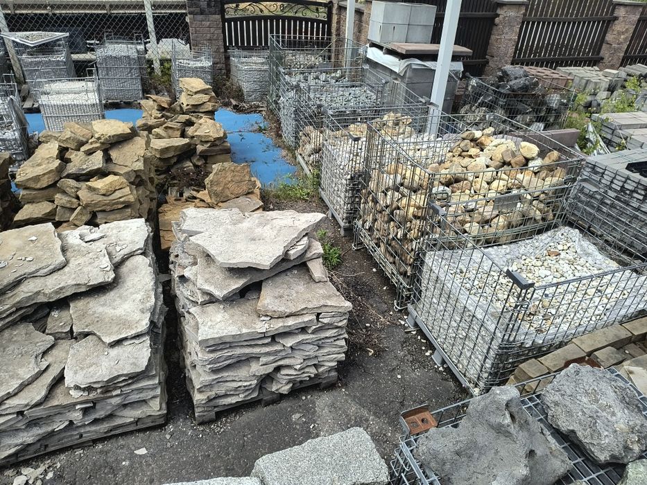 Kamienie Głazy Otoczaki Trawertyny Kostki granitowe brukowe Łodź