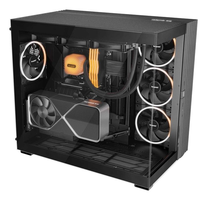 Caixa be quiet! Light Base 900 FX Tempered Glass + fans + WC AIO