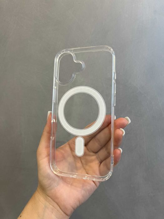 Чохол Clear Magsafe для iPhone 17 чохол айфон 17 чехол