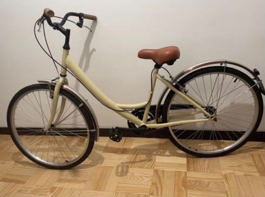 Bicicleta de cidade vintage