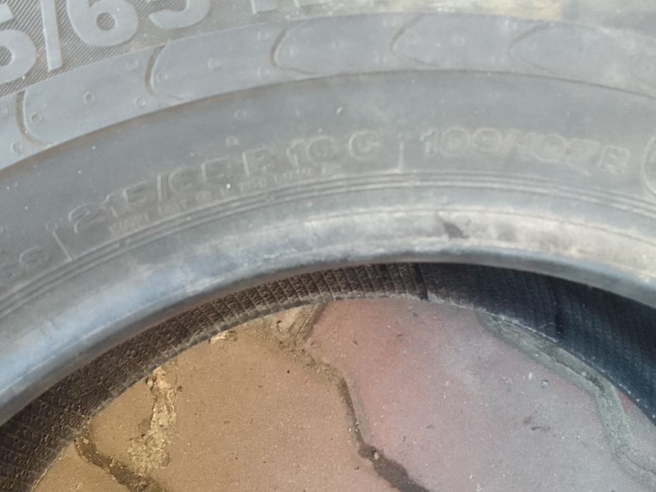 1 Opona letnia 215/65r16C CONTINENTAL 9mm