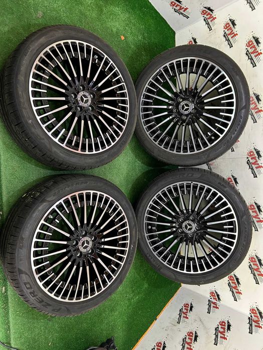 Koła letnie Mercedes EQS 5x112 20 cali z oponami Pirelli Super Stan