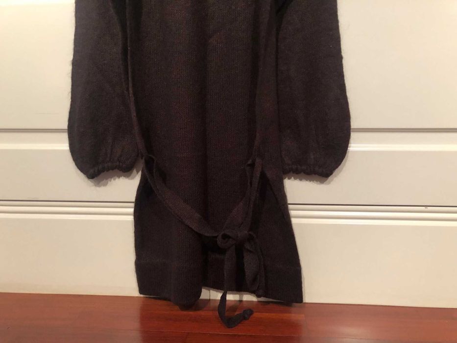 Brown wool dress, very comfortable, Oxigénio brand, size S64752384396674124