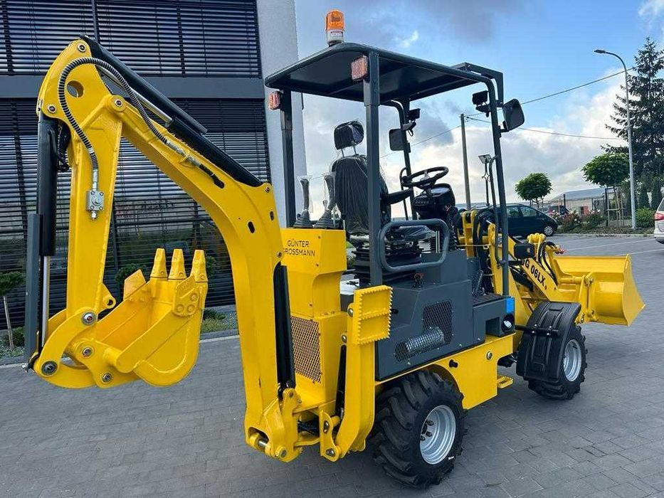 Koparko - ładowarka GG06LX, PERKINS silnik, Günter Grossmann