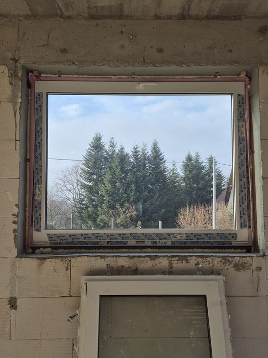 Okno antracyt   156x120