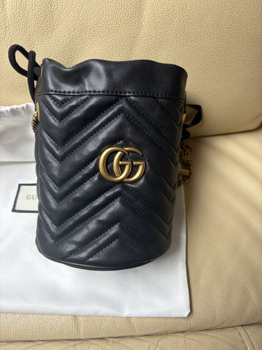 Torebka Gucci  GG Marmont Bucket mini
