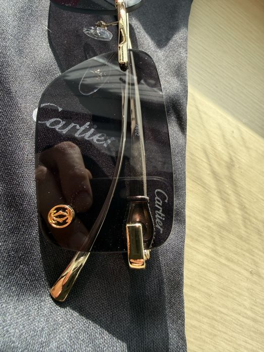 Okulary Cartier ciemne NOWE