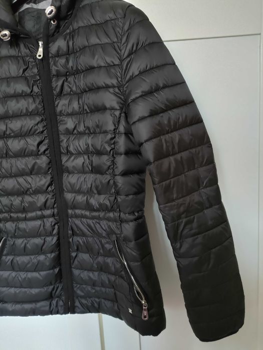 Kurtka Massimo Dutti czarna pikowana jak nowa