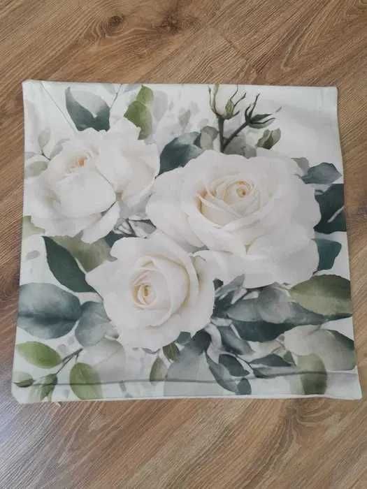Wyprzedaż !! Nowa poszewka rozmiar 45x45 na zamek piękne wzory