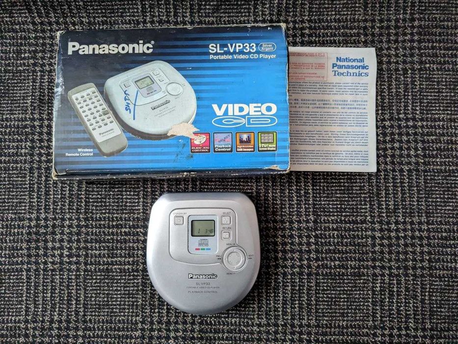 CD-плеер Panasonic SL-VP33 (Japan)