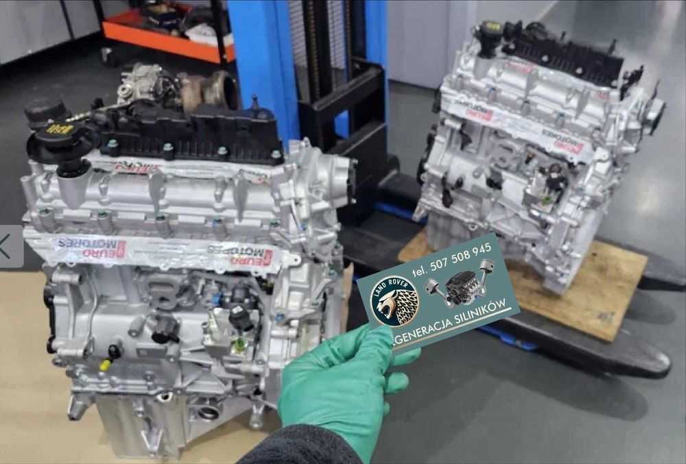 silnik jaguar F-PACE E-PACE XE XF 2.0 dtd Ingenium