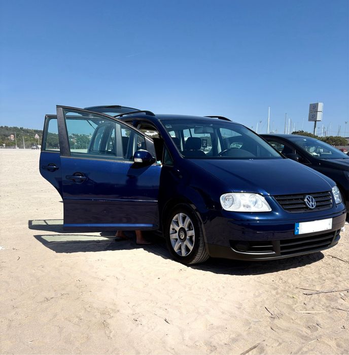 Vw Touran 1.9 TDI PD 100cv caixa 6V 7 Lugares