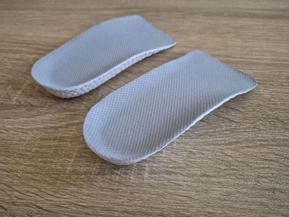 Устілки під п'яту для комфортної ходи та зростання heightinsoles сірі