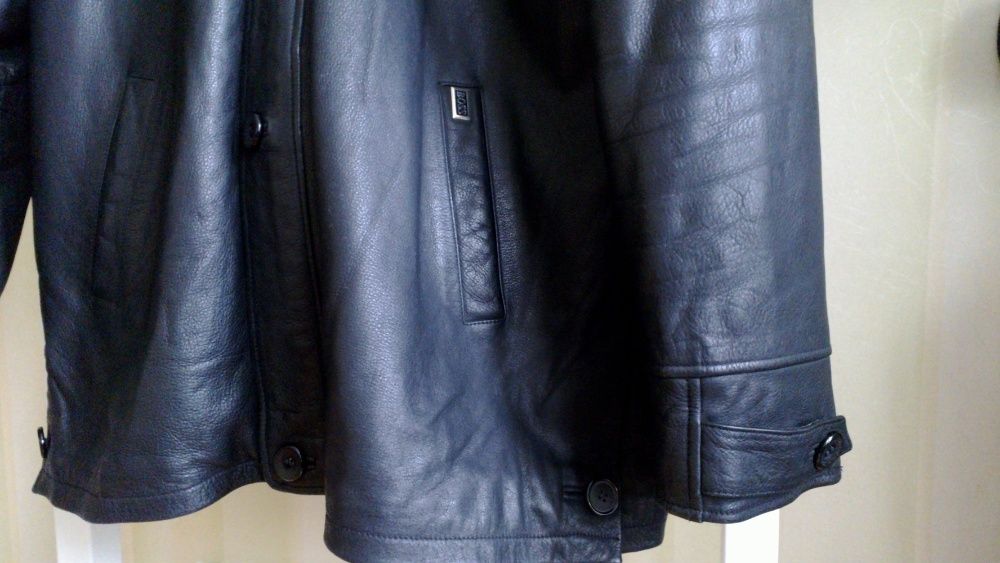 Куртка HUGO BOSS мужская кожа зима/деми 54 р-р (XXXL) Германия