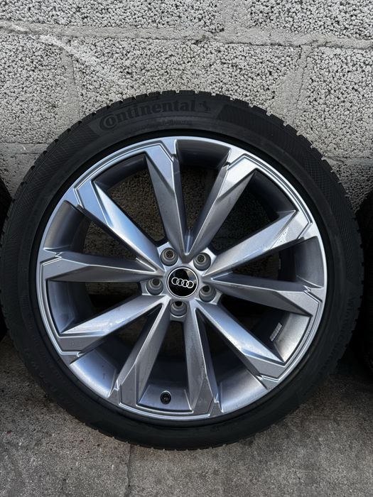 Oryginalne Koła R20 5x112 Audi A6 C8 4K9 Allroad Q5 A7 Opony 245/45/20