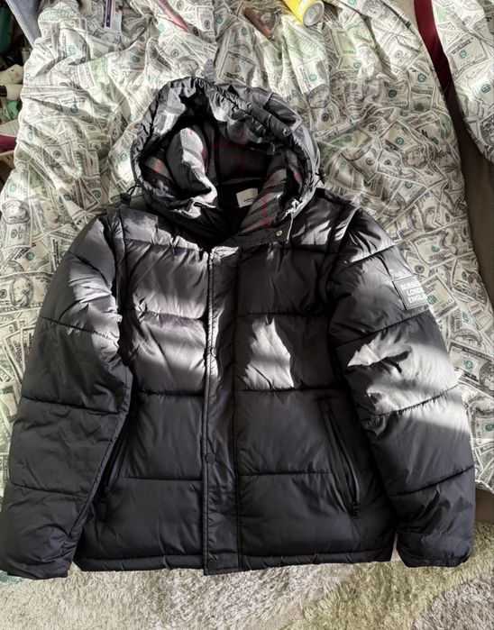 пуховик Burberry