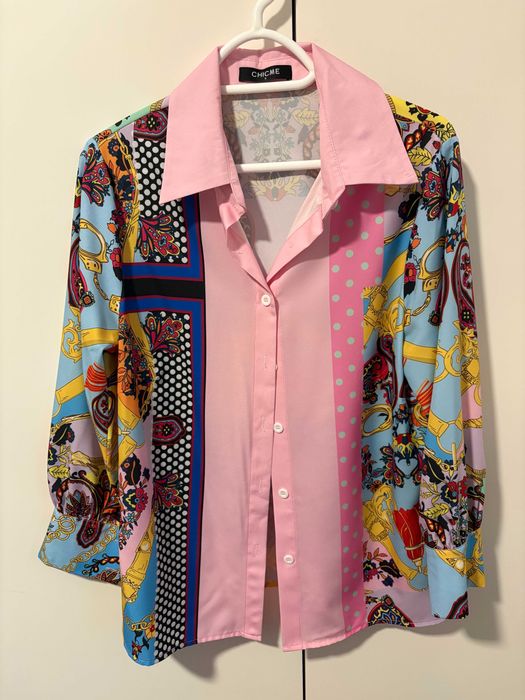 Conjunto Saia pliassada + Blusa - Chic Me - S - Como novo