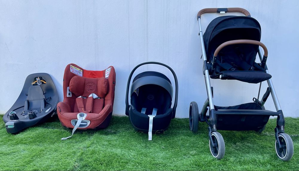 Conjunto CYBEX Balios S Lux + Cloud Z + Sirona Z + Base ISOFIX
