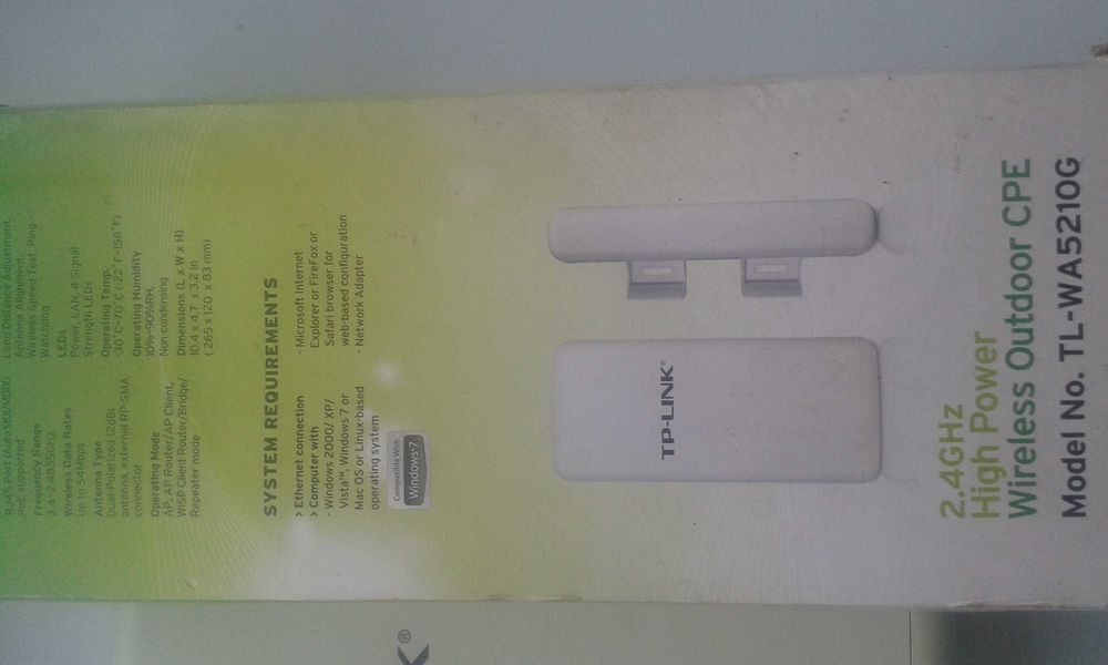 2 aparelhos tp link Repetidor sinal /roteador alcance 300metros64564135446017120