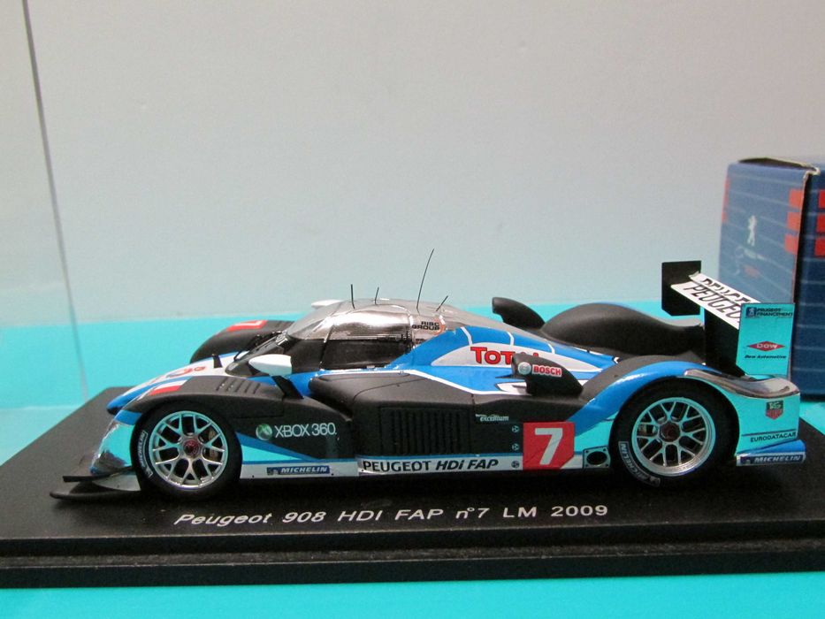 Peugeot 908 HDi FAP #7 (P. Lamy): 24h Le Mans 2009 - Spark 1/43