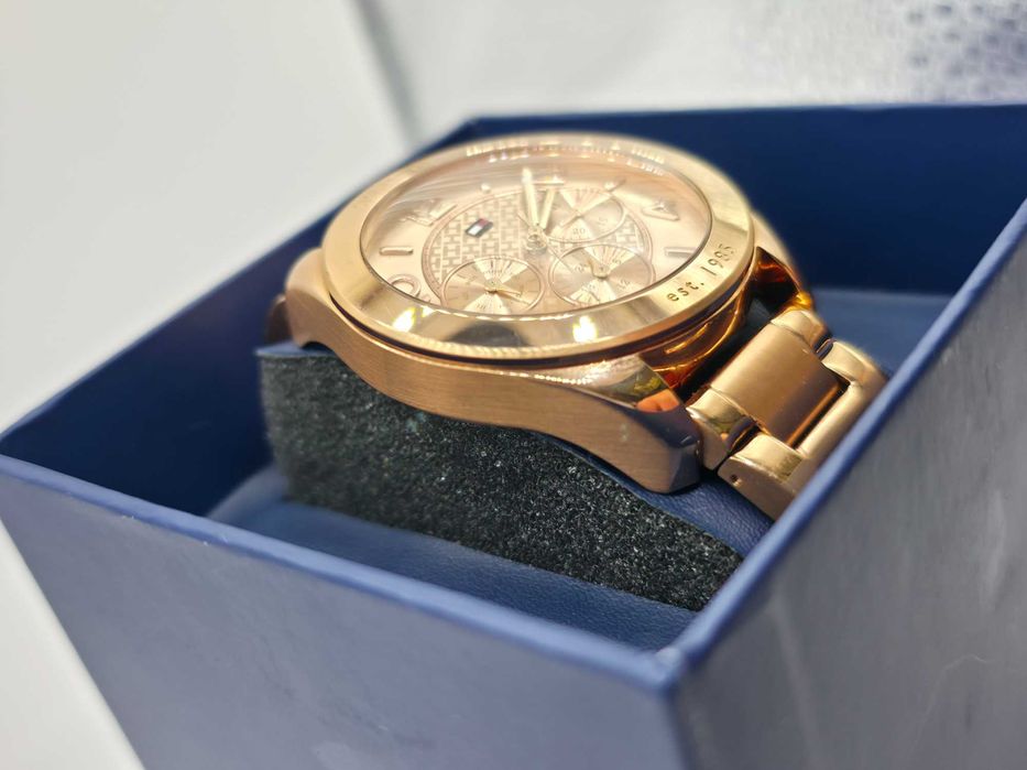 Zegarek Damski Tommy Hilfiger 1781204 Gracie ZŁOTY JAK NOWY!