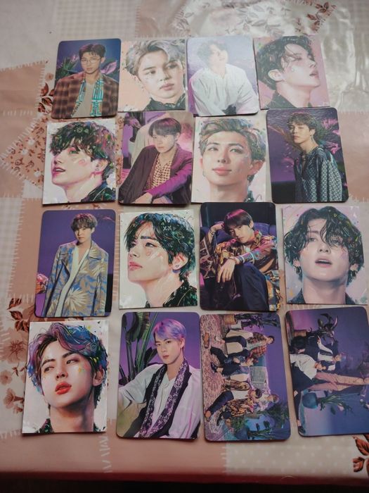 Карточки BTS,глянцеві