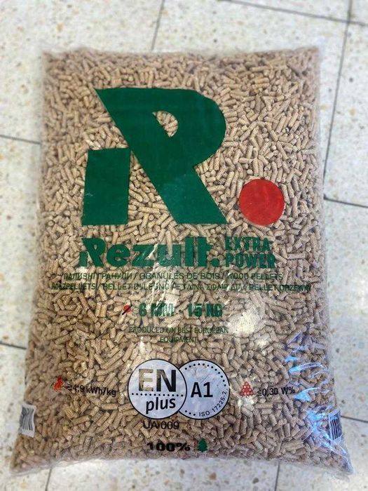 Pellet REZULT certyfikat ENplus A1 iglasty  DOSTAWA GRATIS