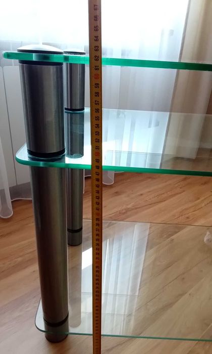 Szklany stolik kawowy lub rtv 62x90x42