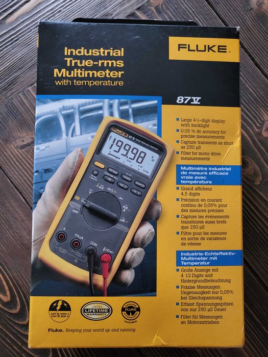 Miernik FLUKE Multimeter TRUErms 87v. NOWY. Konin • OLX.pl