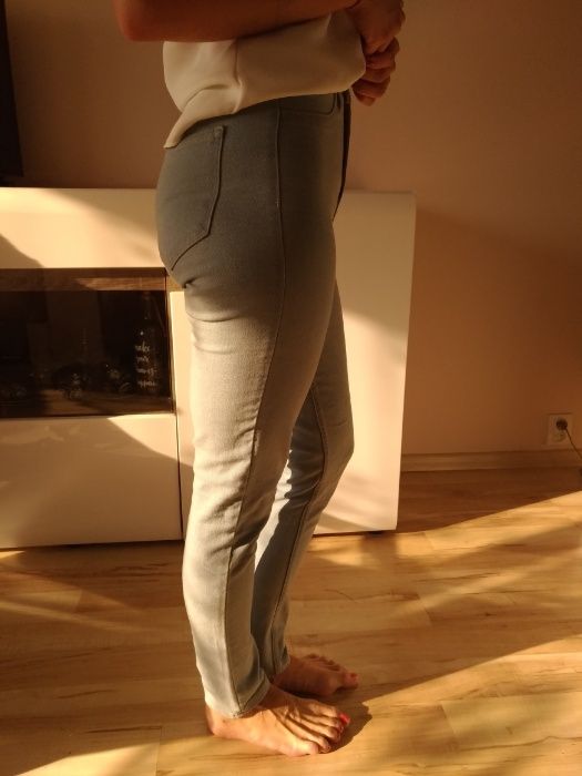 Spodnie h&m High waist ankle