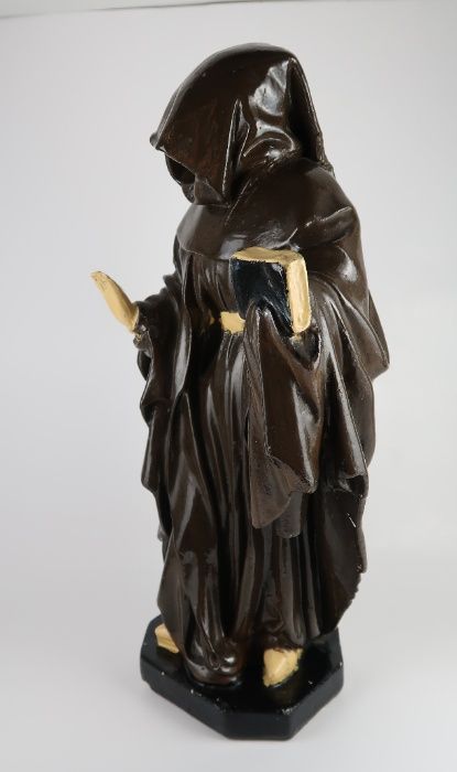 Grande Escultura de Frade em cerâmica Séc. XIX