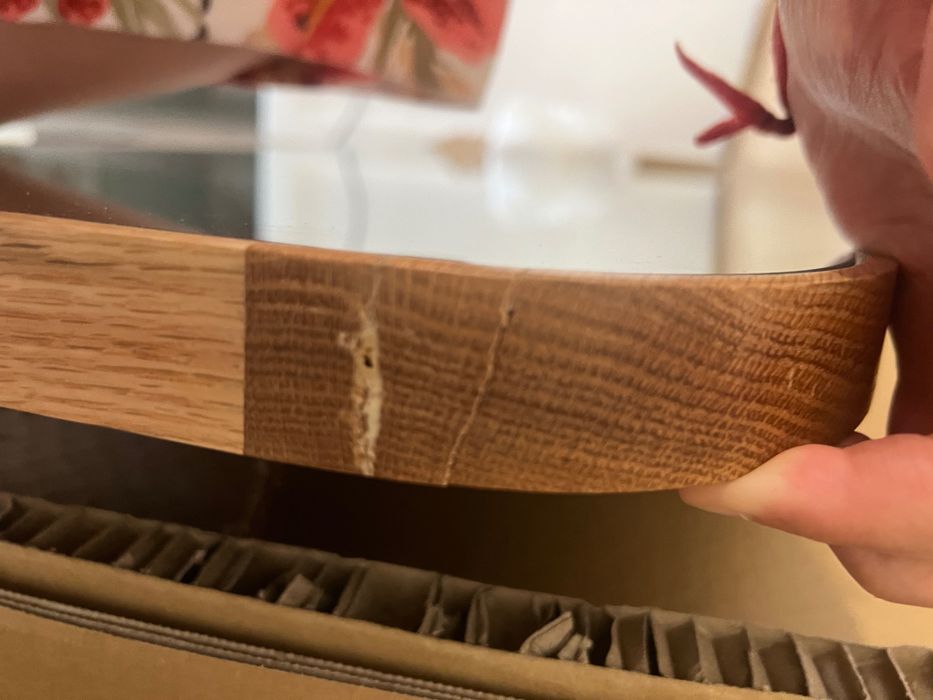 Espelho Vertical Irregular- Zara Home - Novo