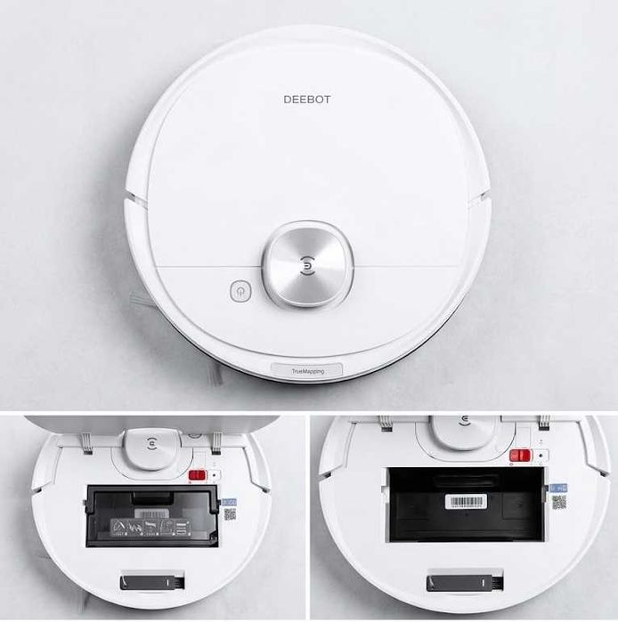 Моющий робот-пылесос Ecovacs Deebot N8 Сухая и влажная уборка.Отличное состояние + есть станция выгрузки пыли