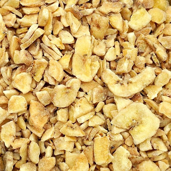 Banan 500g suszony przysmak dla papug chipsy bananowe Champi