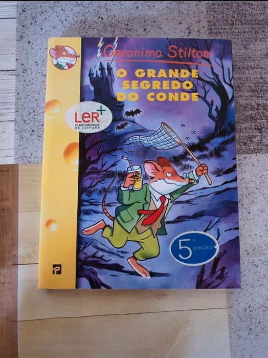Geronimo Stilton O Grande Segredo do Conde Editorial Presença