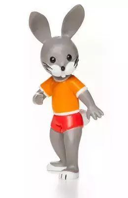 Figurka zajączek miś uszatek. Tisso-Toys