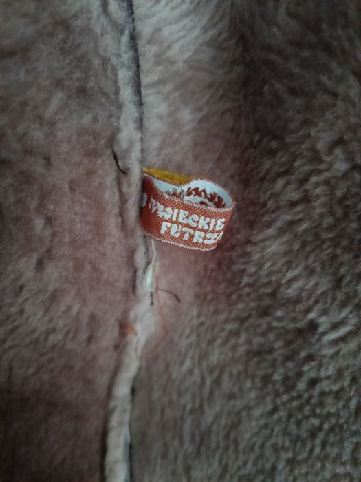 Kożuch męski naturalna skóra