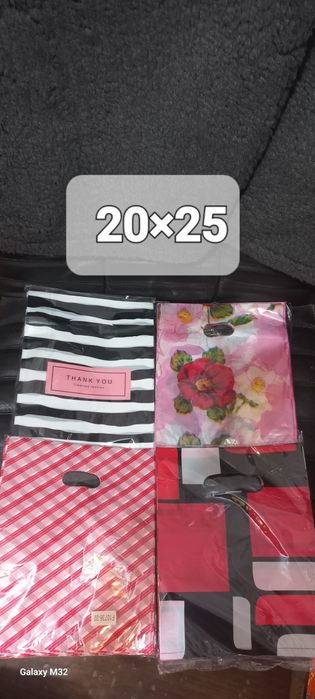 Поліетиленові пакетики для біжутерії,  в школу та садочок на солодощі