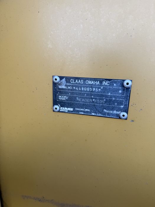 Claas Lexion Flex f535