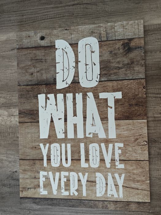Quadro "Do What You Love Every Day" Ikea